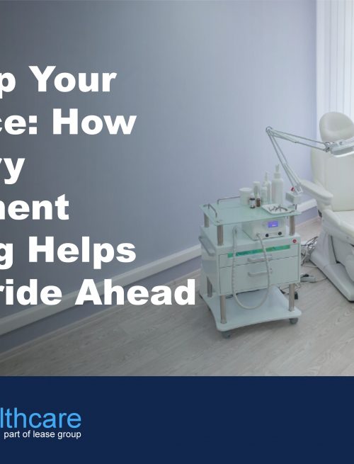 Image of podiatry chair and equipment to illustrate the benefits of podiatry equipment leasing