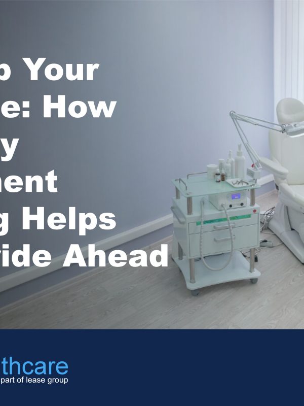 Image of podiatry chair and equipment to illustrate the benefits of podiatry equipment leasing