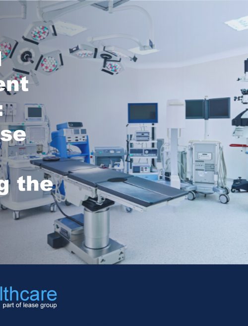 Image of hospital equipment to illustrate the benefit of hospital equipment leasing